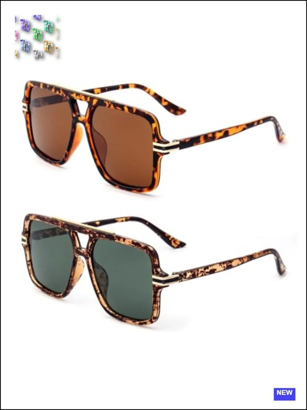 Oversized Aviator Sunglasses for Women Polarized UV400 Protection Fashion